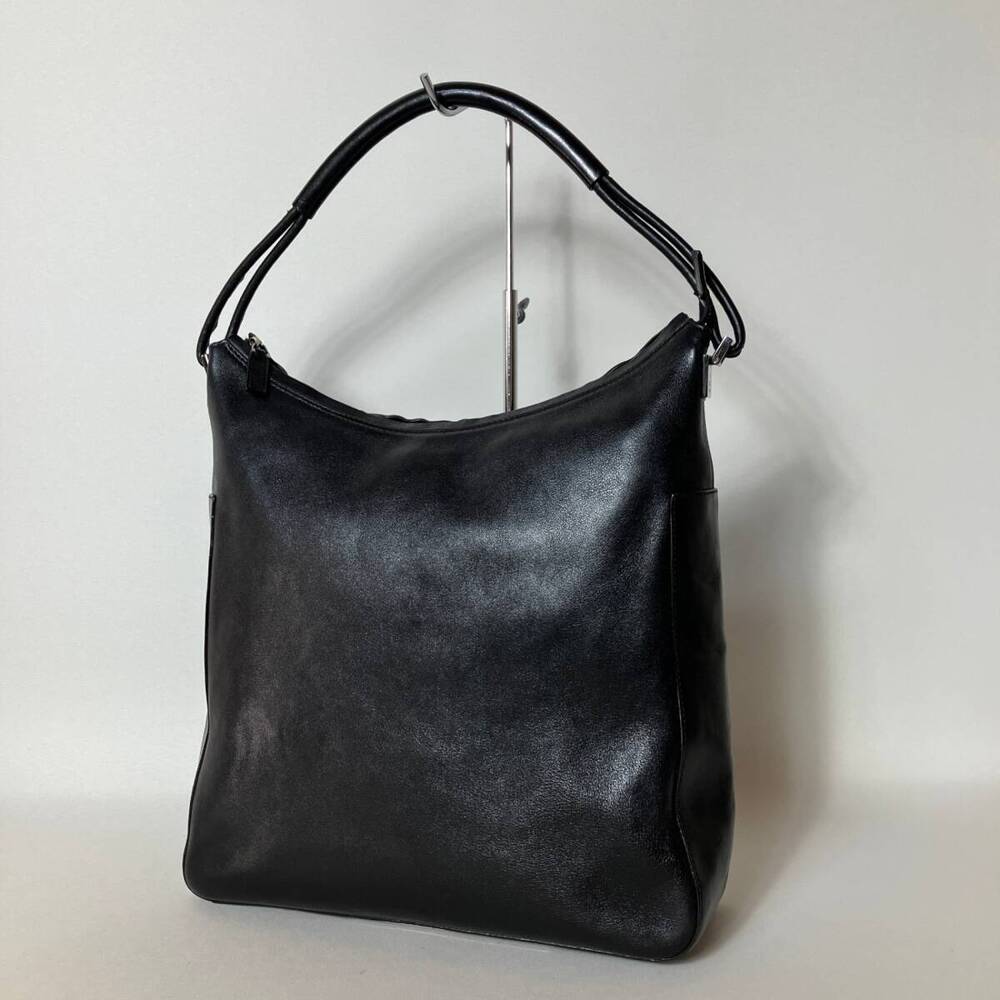 Gucci Hobo Bag Leather Black